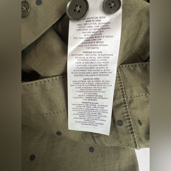 Current/Elliott Polka Dot Utility Coverall Jumpsuit - Picture 15 of 16